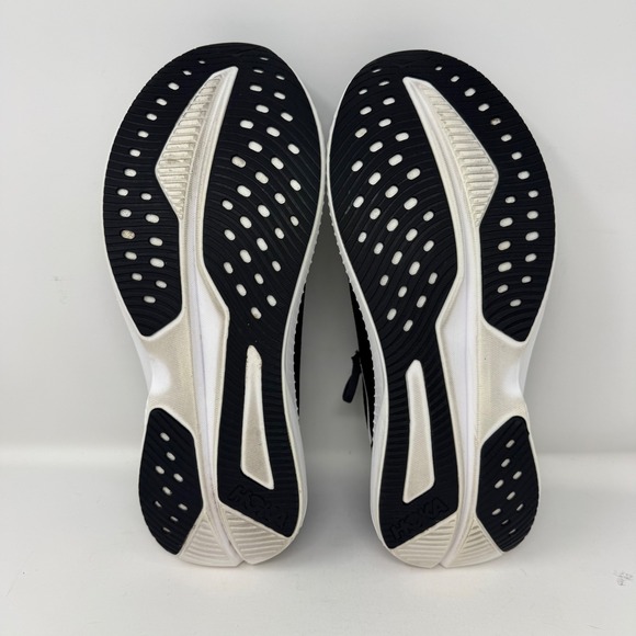 Hoka Mach 6 Mens 11.5 Black White Running Shoes Sneakers Athletic 1147790 BWHT - Picture 9 of 11